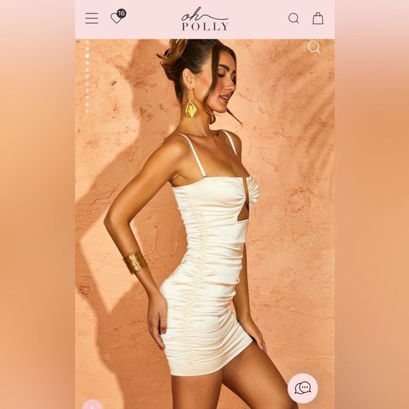 OHPOLLY Ivory Dress Size 10AU/Small - Picture 6 of 8